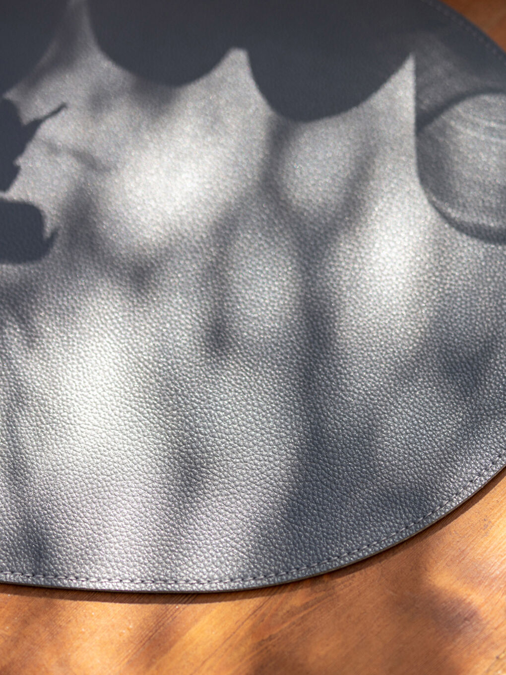 Gri Oval Köşeli Amerikan Servis 30x40 cm-3