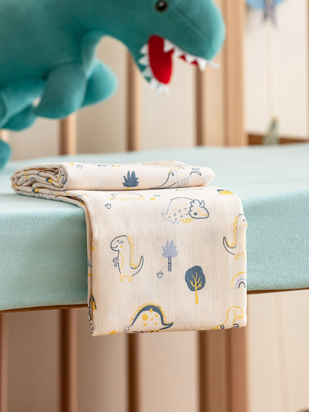 LCW baby Cotton Patterned Baby Muslin Cloth -W27341Z1-LRA