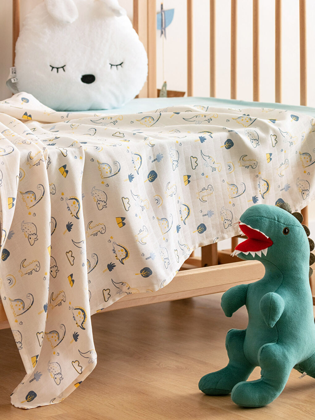LCW baby Cotton Patterned Baby Muslin Cloth -W27341Z1-LRA