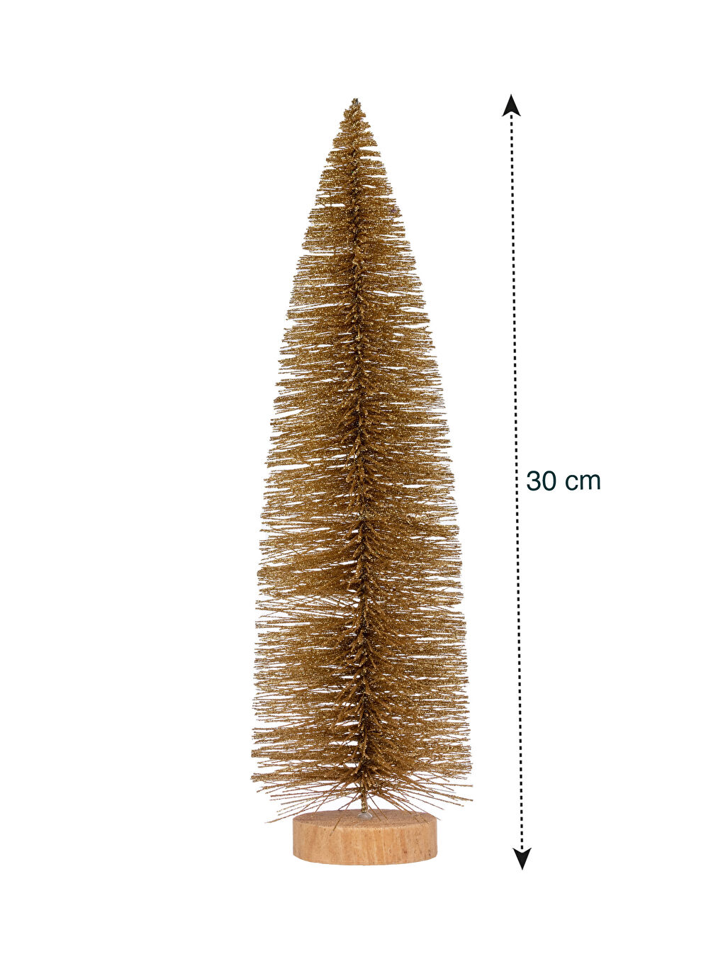 Pine Tree Shaped Decorative Ornament 9x9x30 Cm -W27473Z8-J5T