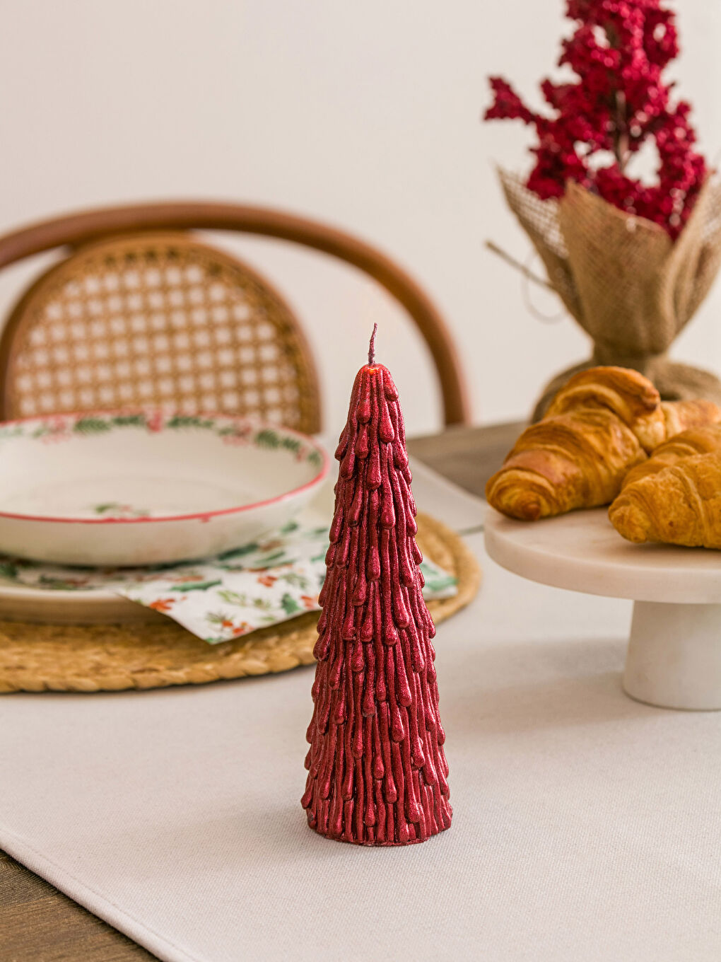 Božićna Tematska Dekorativna Sveća 20 Cm-1