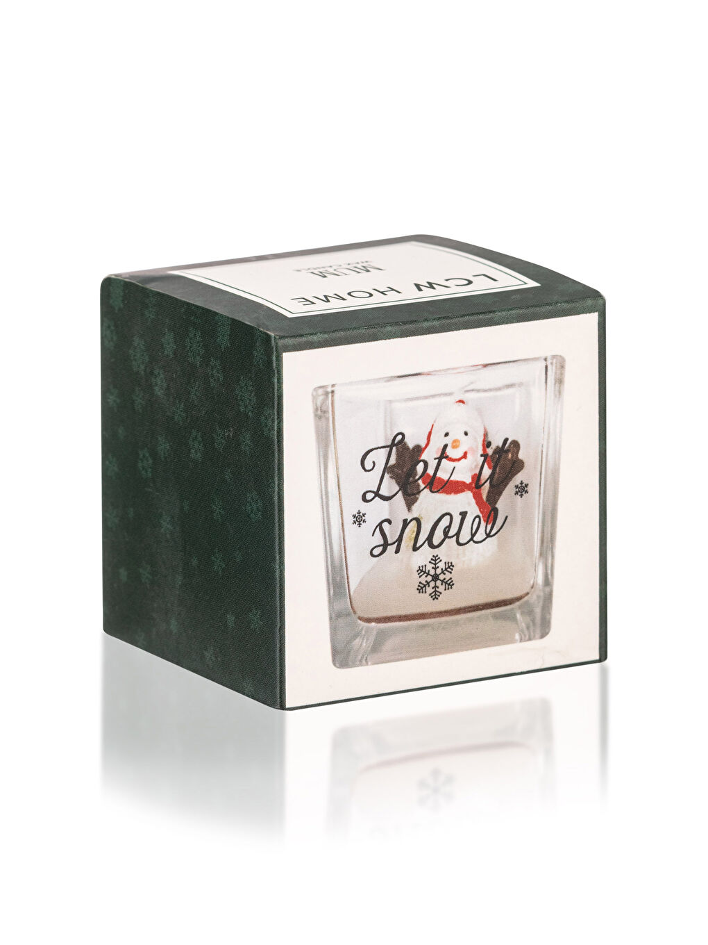 LCW HOME Christmas Themed Decorative Candle 5x5 Cm -W27531Z8-LQJ