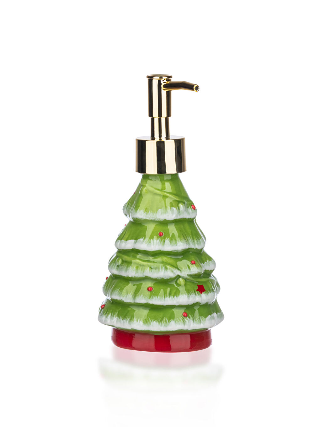 Christmas Themed Ceramic Liquid Soap Dispenser 215 Ml-4