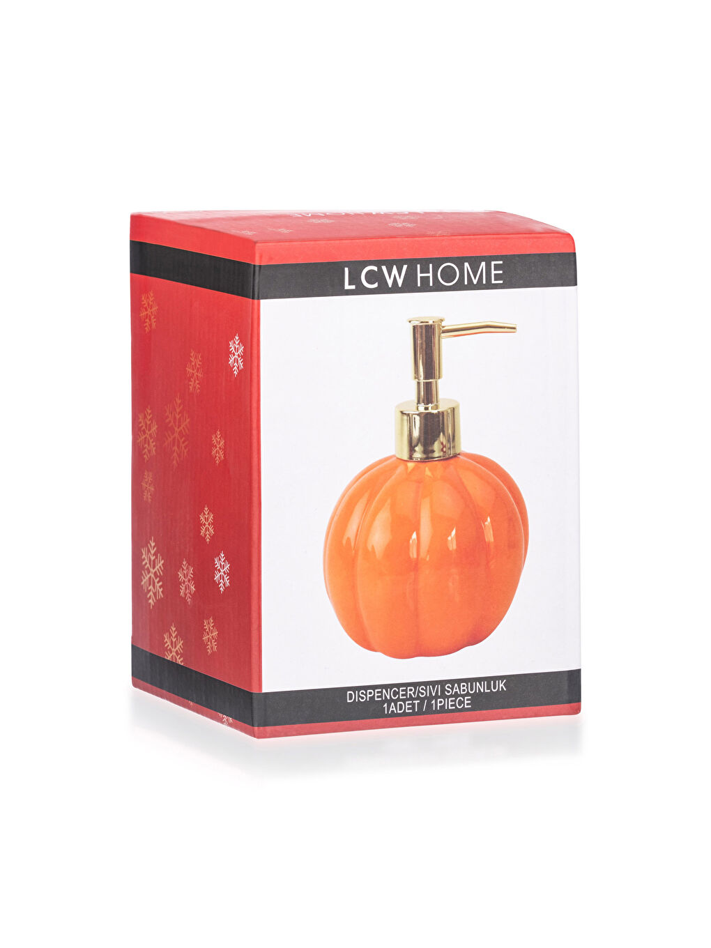 Lcw Home Distributeur de savon liquide en céramique à thème automnal 400 ml -W27567Z8-F9C