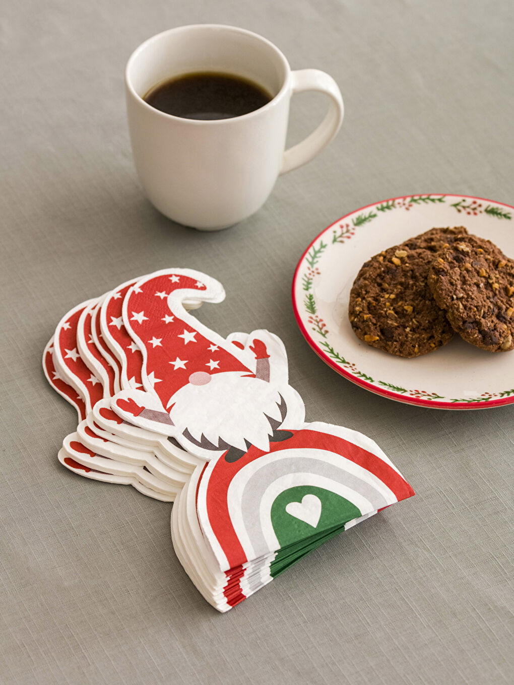 New Year Themed Printed Paper Napkin 20 Pcs 11x20 Cm-1