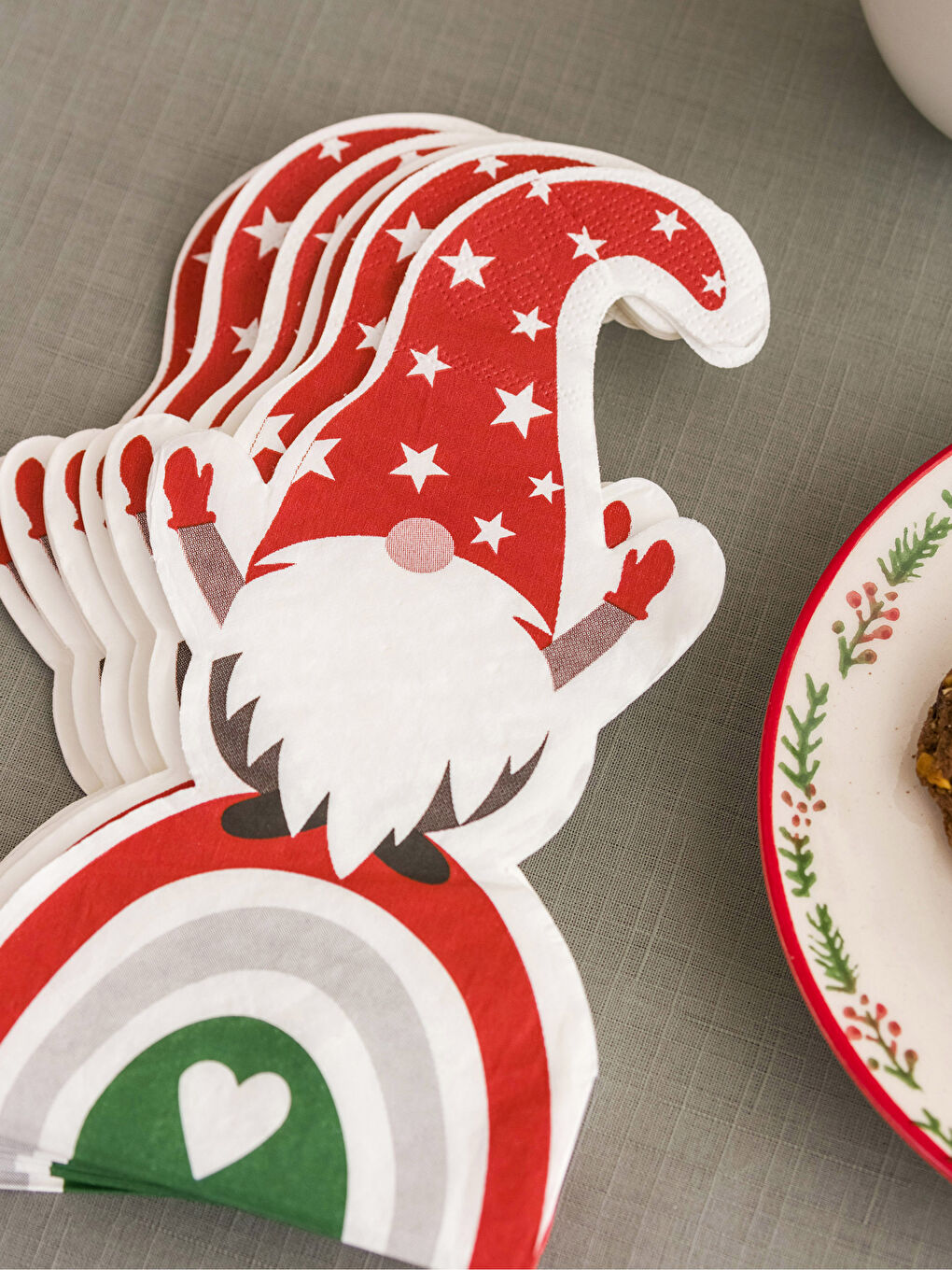 New Year Themed Printed Paper Napkin 20 Pcs 11x20 Cm-2