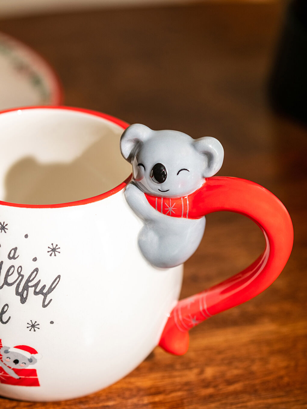 Text Printed Ceramic Mug-2