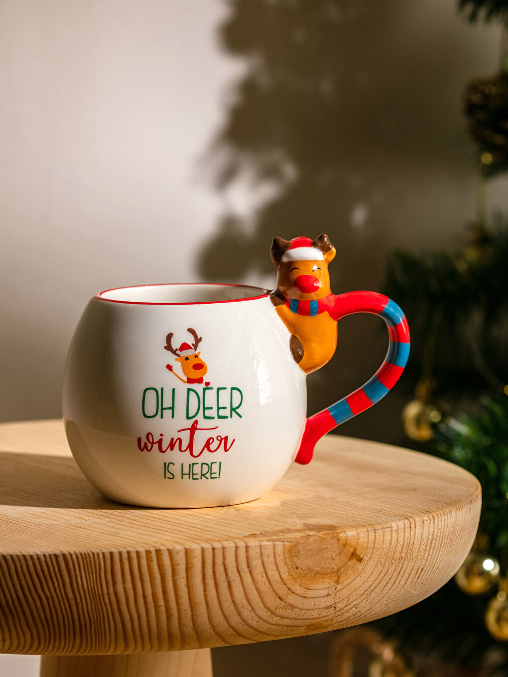 Text Printed Ceramic Mug-1