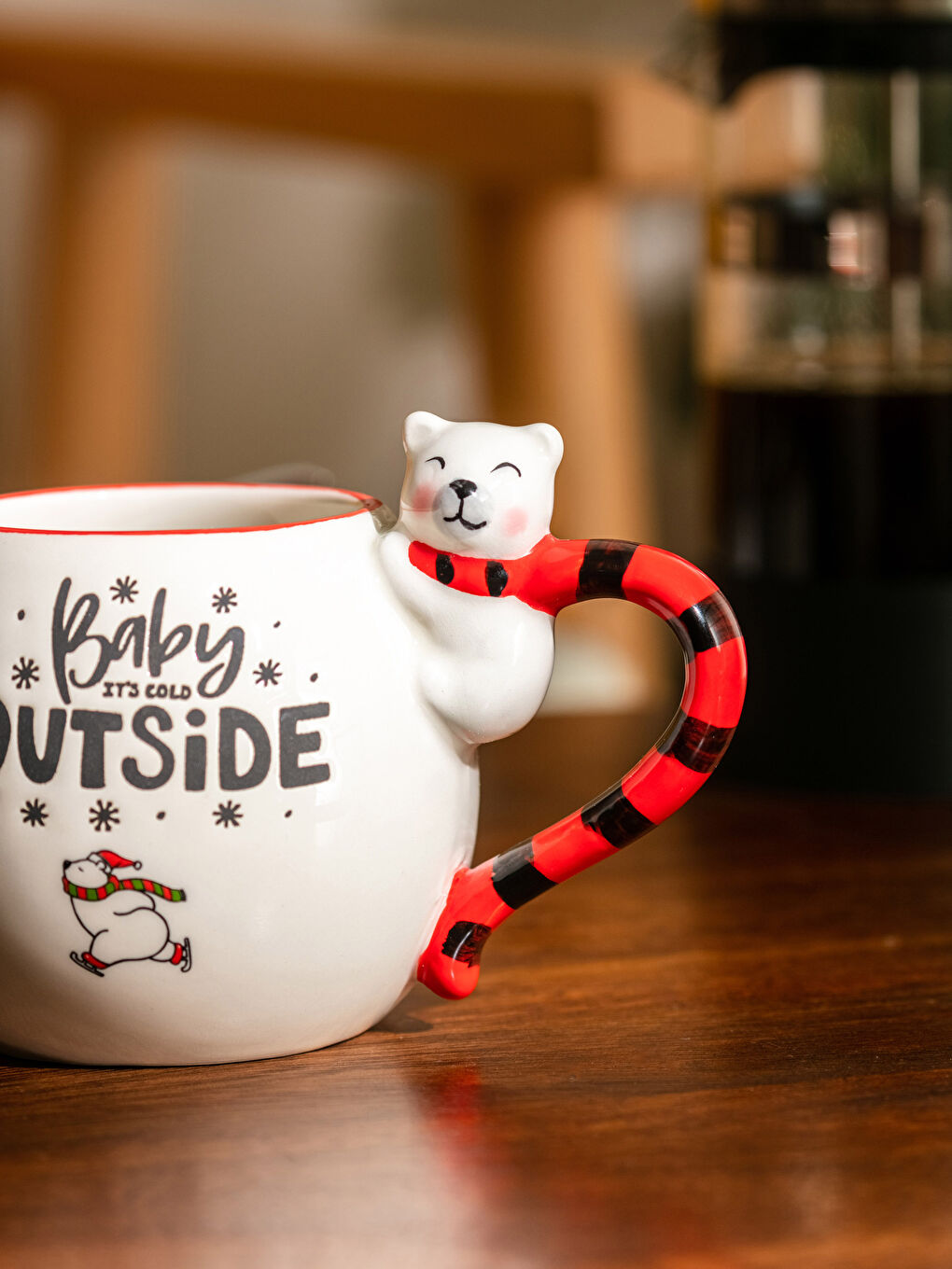 Мәтінді принтті керамикалық кубок-2