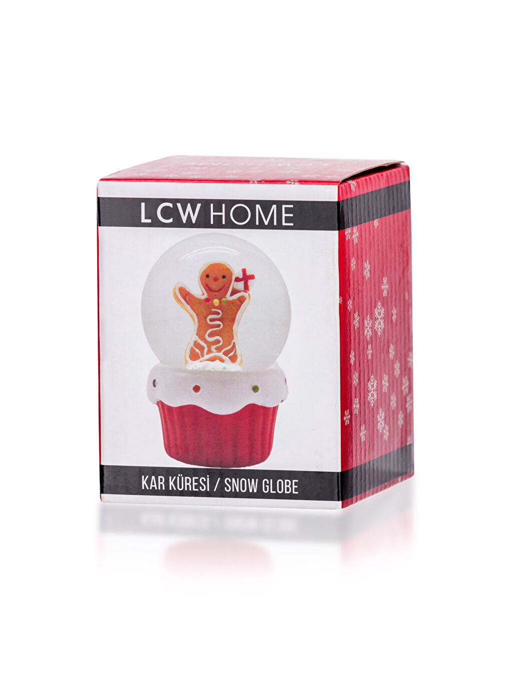 Lcw Home Шарено Декоративно Снежно Кълбо 4x4x6 См -W27619Z8-F9C