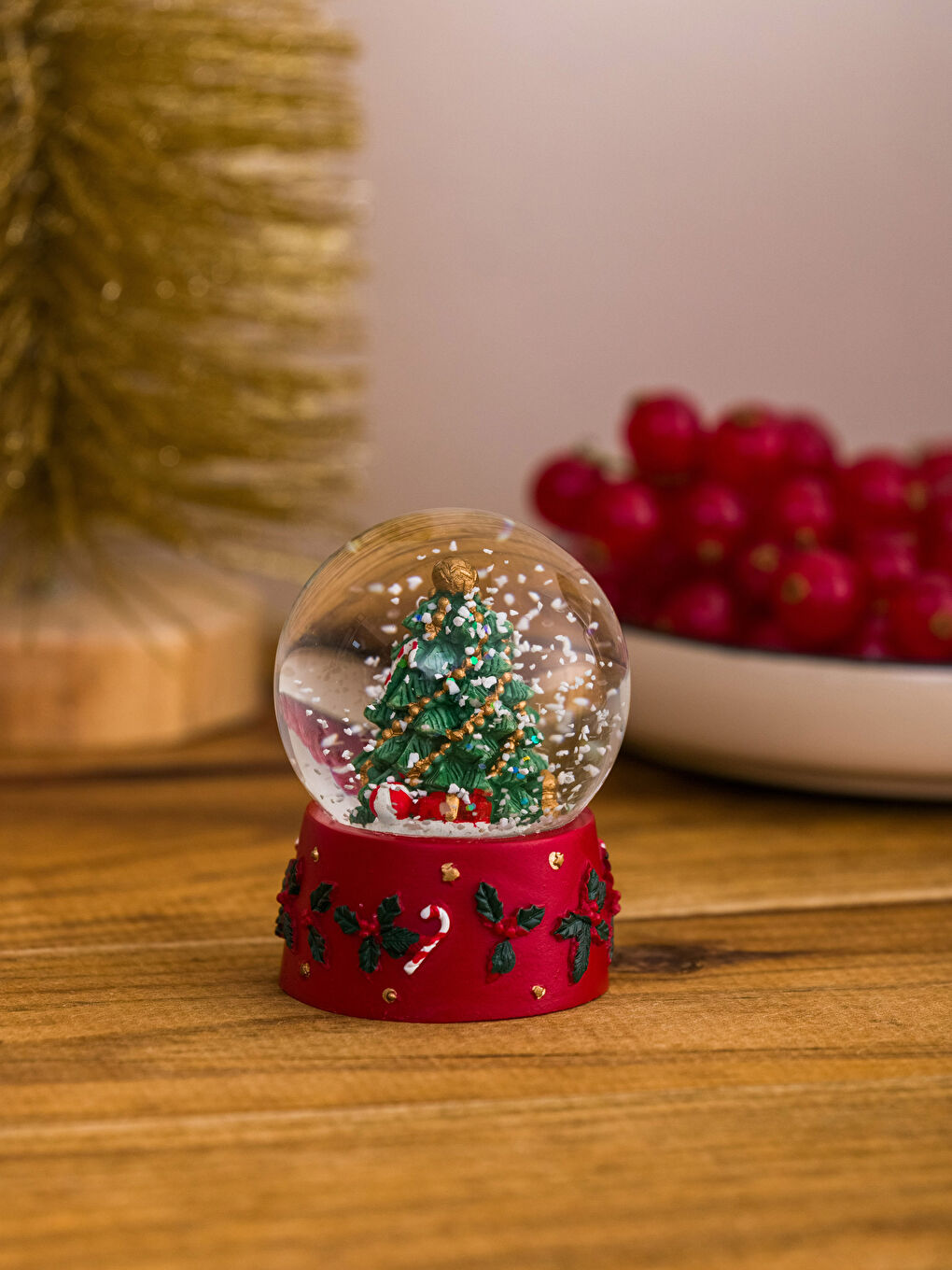 LCW HOME Christmas Themed Patterned Decorative Snow Globe 4x4x6 Cm -W27623Z8-F9C