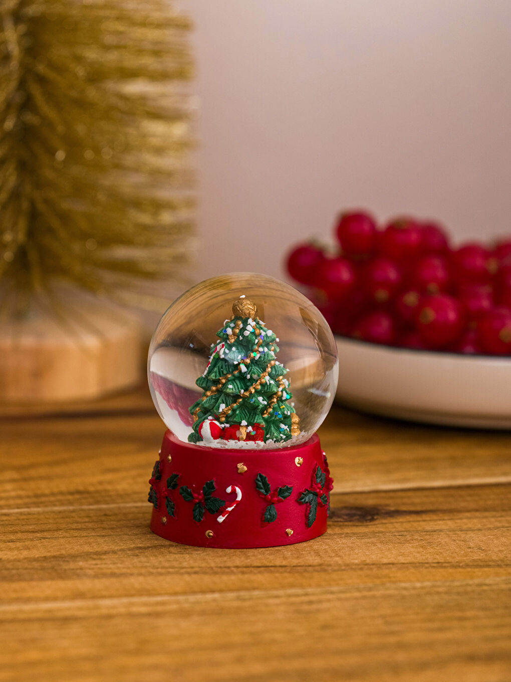 LCW HOME Christmas Themed Patterned Decorative Snow Globe 4x4x6 Cm -W27623Z8-F9C