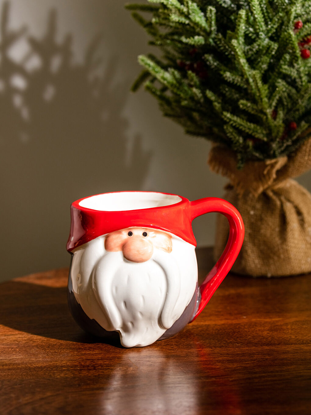LCW HOME Christmas Themed Printed Ceramic Mug 420 Ml -W27673Z8-F9C