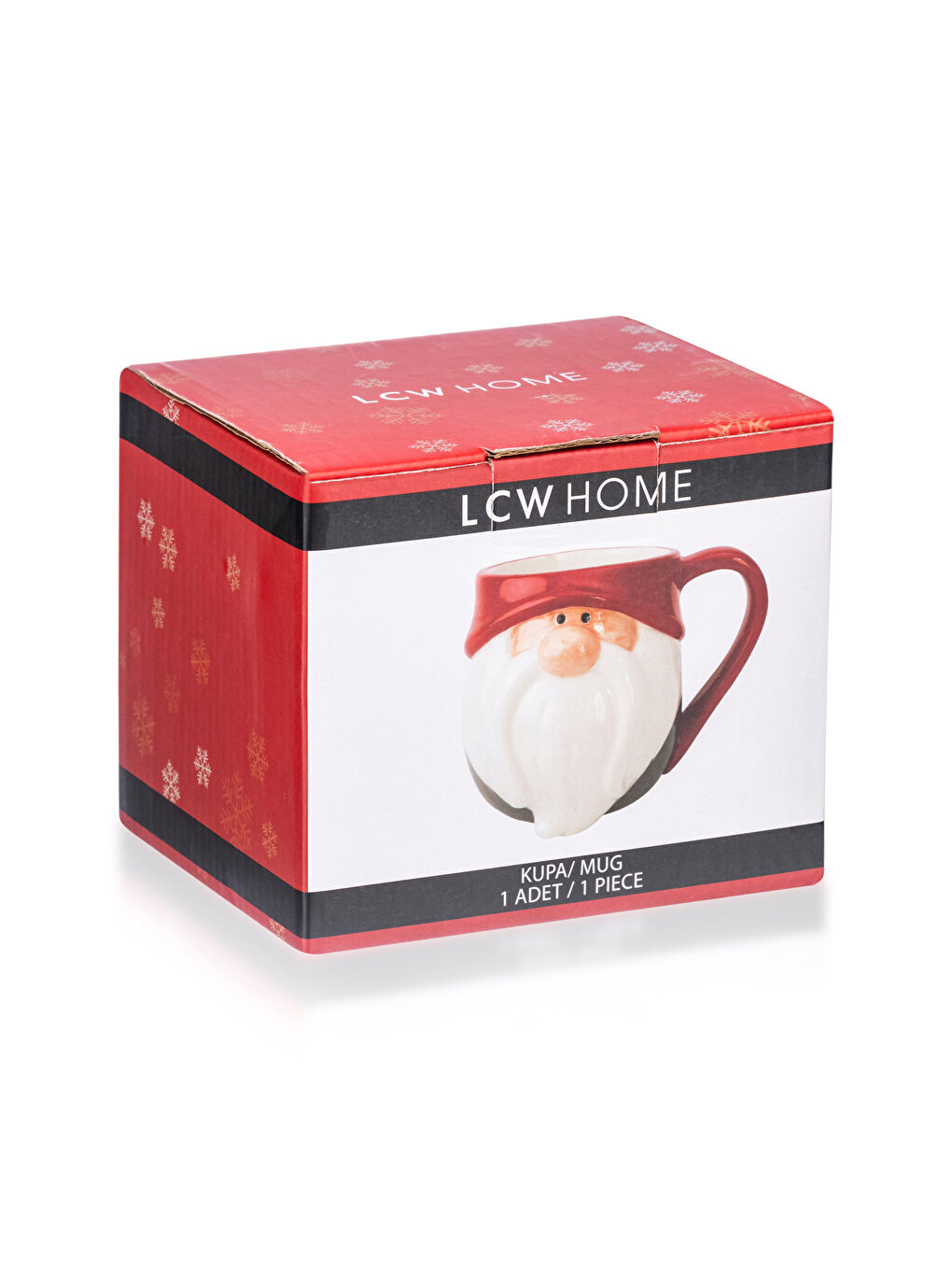 LCW HOME Christmas Themed Printed Ceramic Mug 420 Ml -W27673Z8-F9C