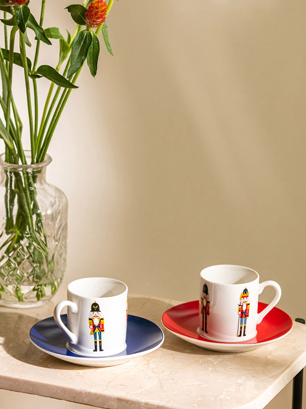 LCW HOME Nutcracker Printed Coffee Cup Set of 2 -W28054Z8-F9C