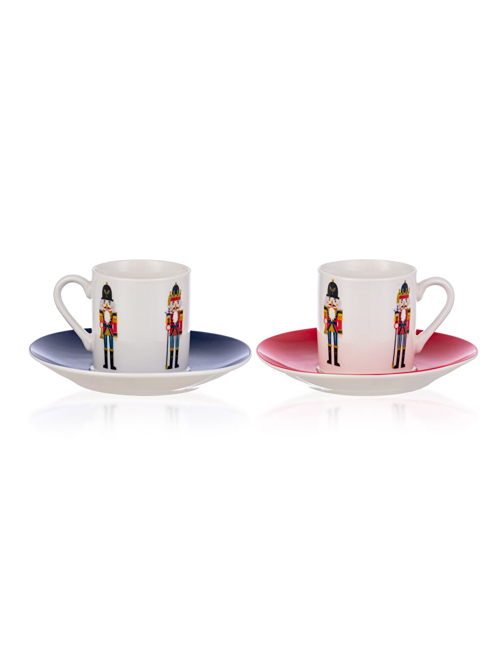 LCW HOME Nutcracker Printed Coffee Cup Set of 2 -W28054Z8-F9C