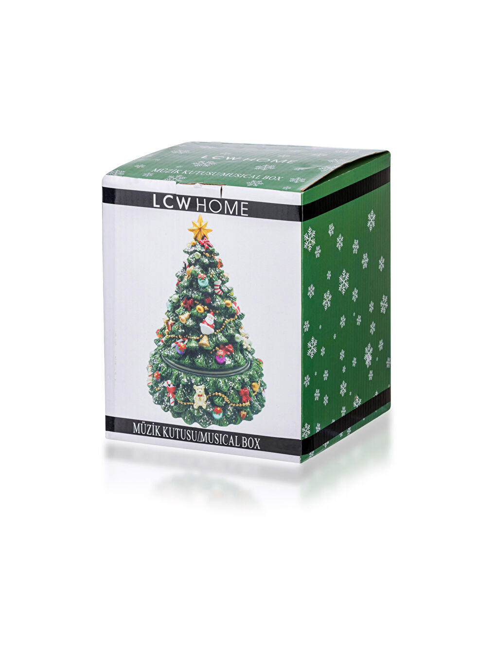 LCW HOME Christmas Tree Figured Music Box 12x12x16 Cm -W28472Z8-F9C