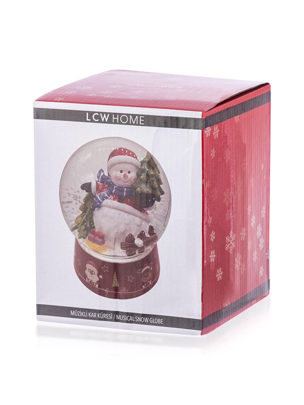 LCW HOME Karişik Yılbaşı Temalı Müzikli Kar Küresi 13 cm - 4