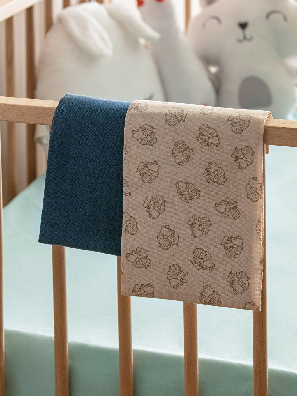 LCW baby حفاض موسلين قطن للأولاد - قطعتين -W29025Z1-LQB