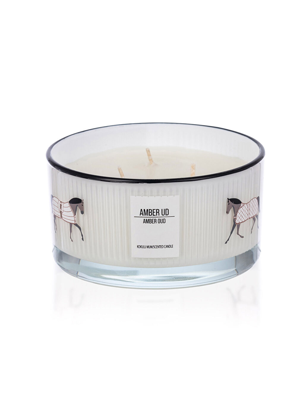 Karışık Amber Kokulu Dekoratif Mum 270 g-3