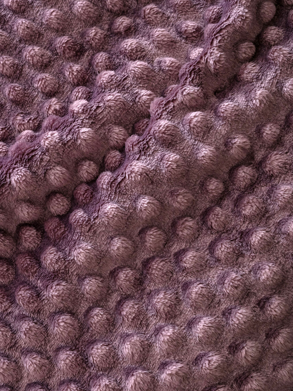 Велсофт бүршік өрнекті бір кісілік көрпе жамылғысы 150x220 см-2