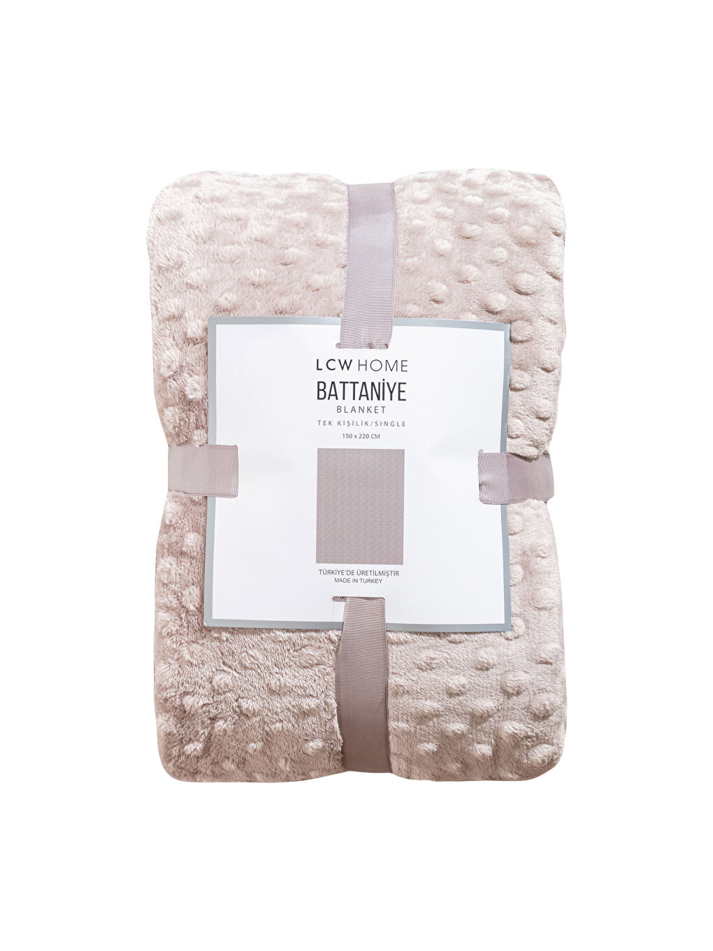 Welsoft Bud Patterned Single Blanket 150x220 Cm-4