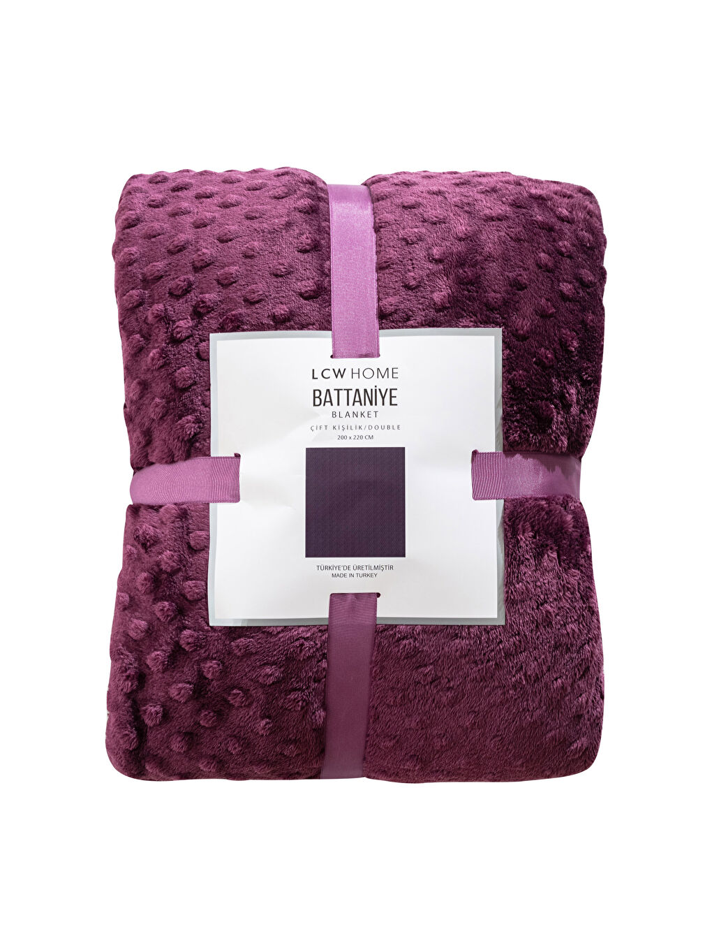 Double Self Patterned Blanket 200x220 Cm-4