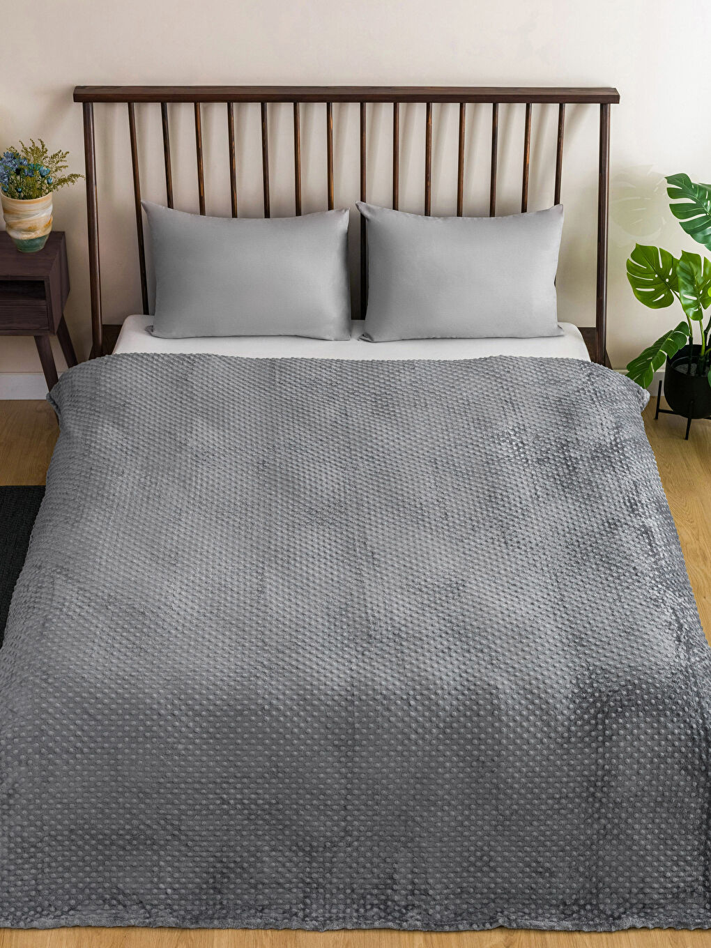 LCW HOME Doppelte Selbstgemusterte Decke 200x220 Cm -W2AQ49Z8-CTK