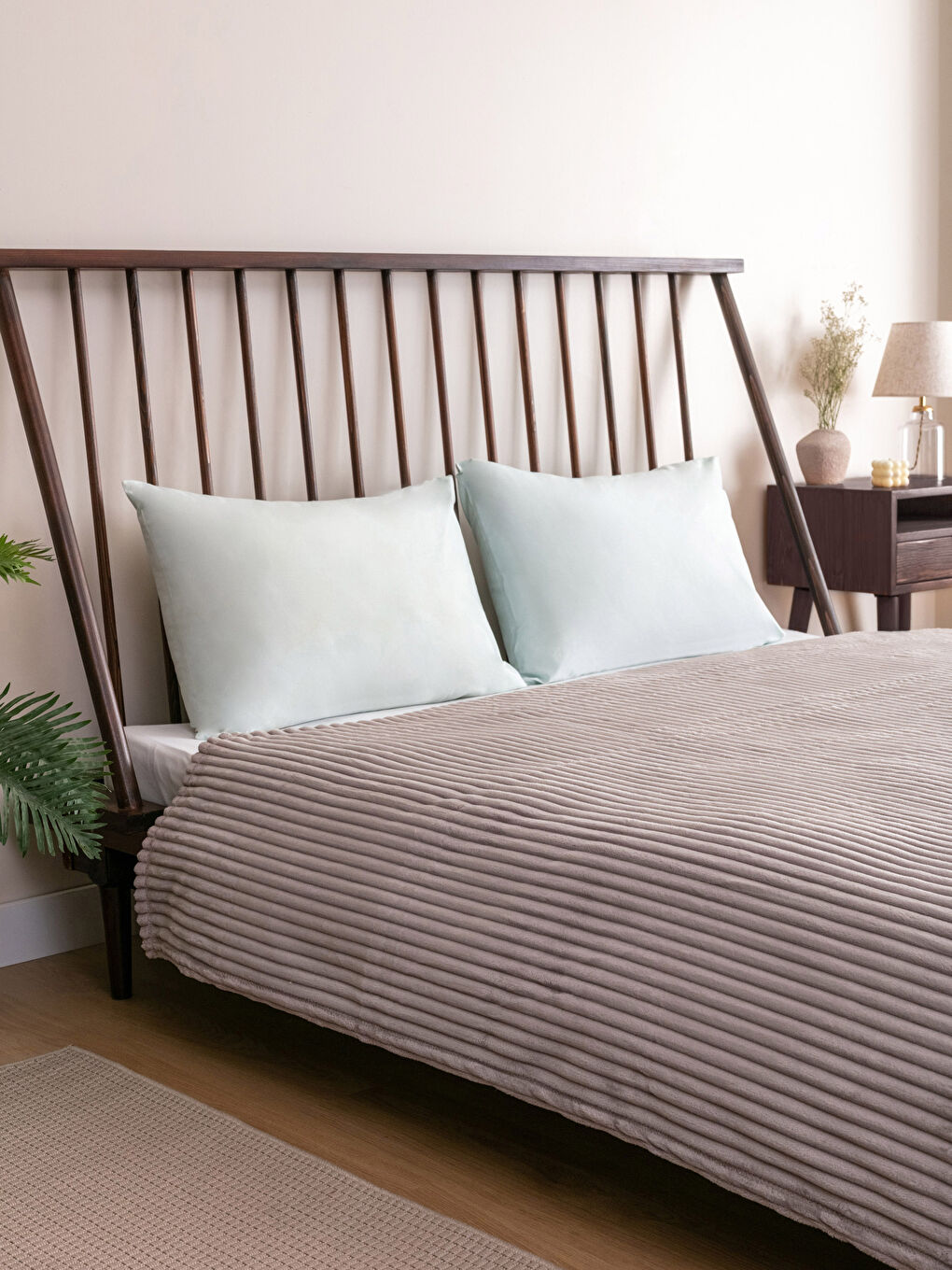 Wellsoft Corduroy Double Blanket 200x220 Cm