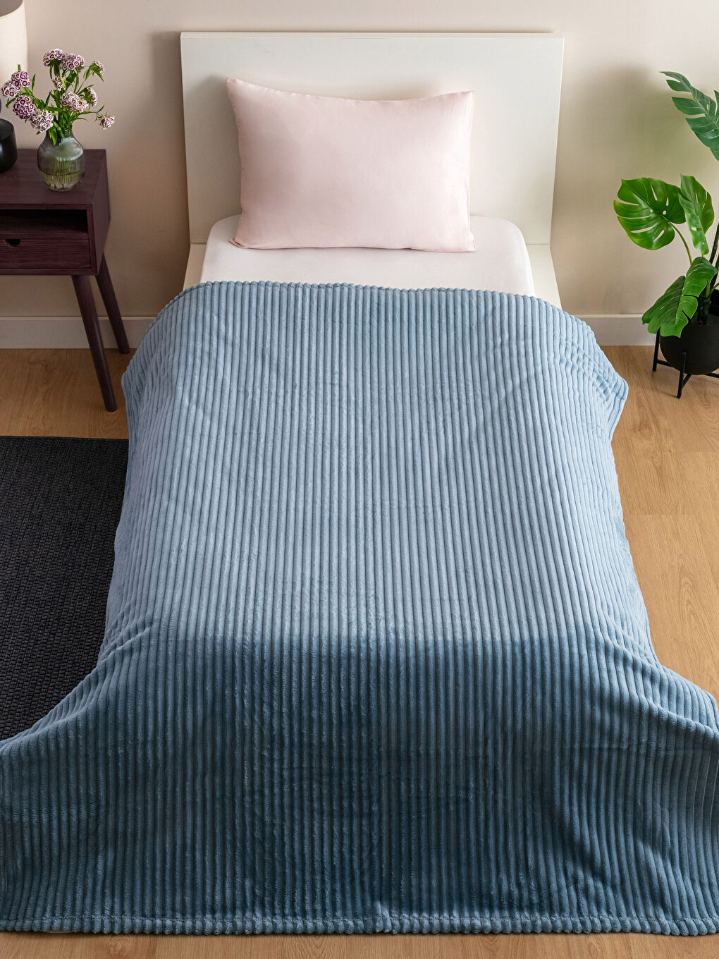 Wellsoft Corduroy Single Blanket 150x200 Cm-1