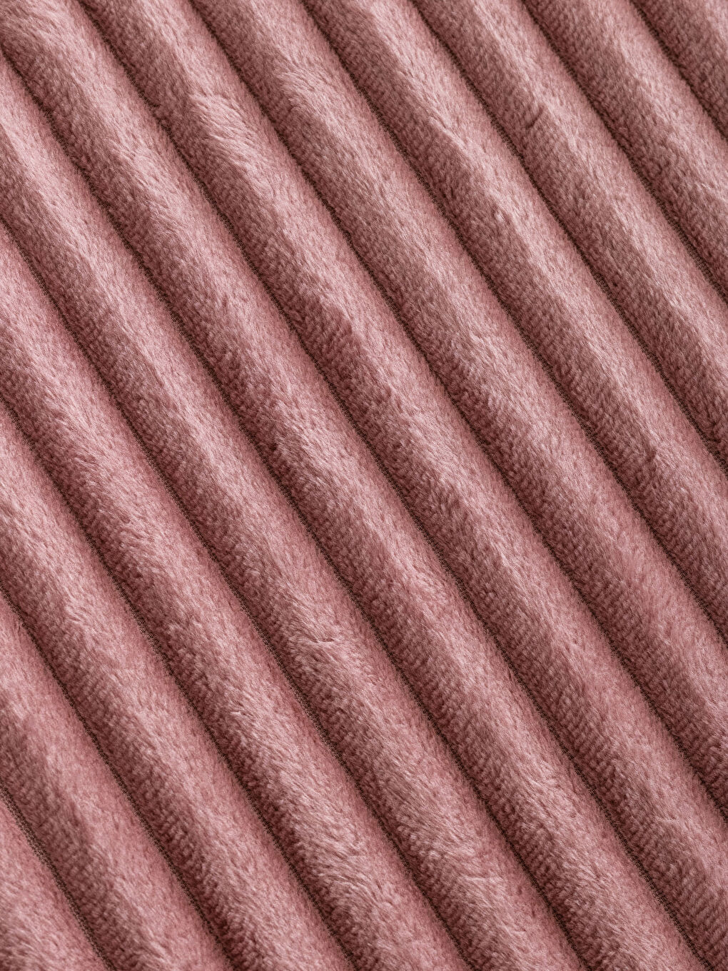 Pembe Wellsoft Fitilli Tek Kişilik Battaniye 150x200 cm-2