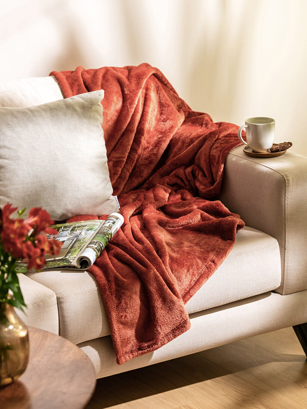 Plain Blanket 100x150 Cm