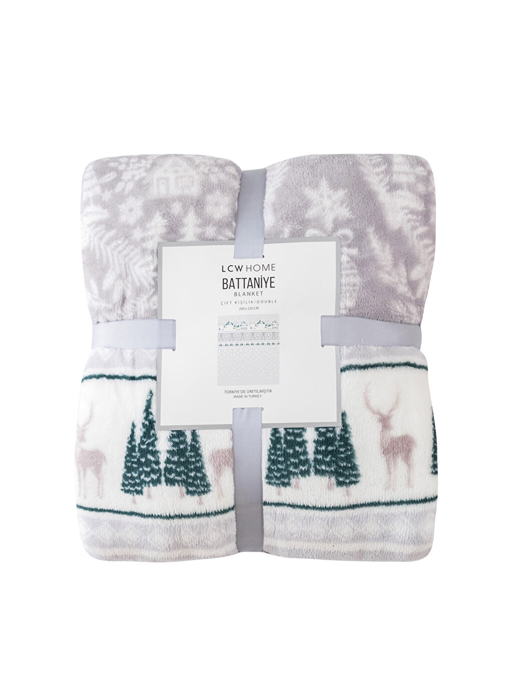 Двойно Одеяло от Велсофт с Принт 200x220 см-4