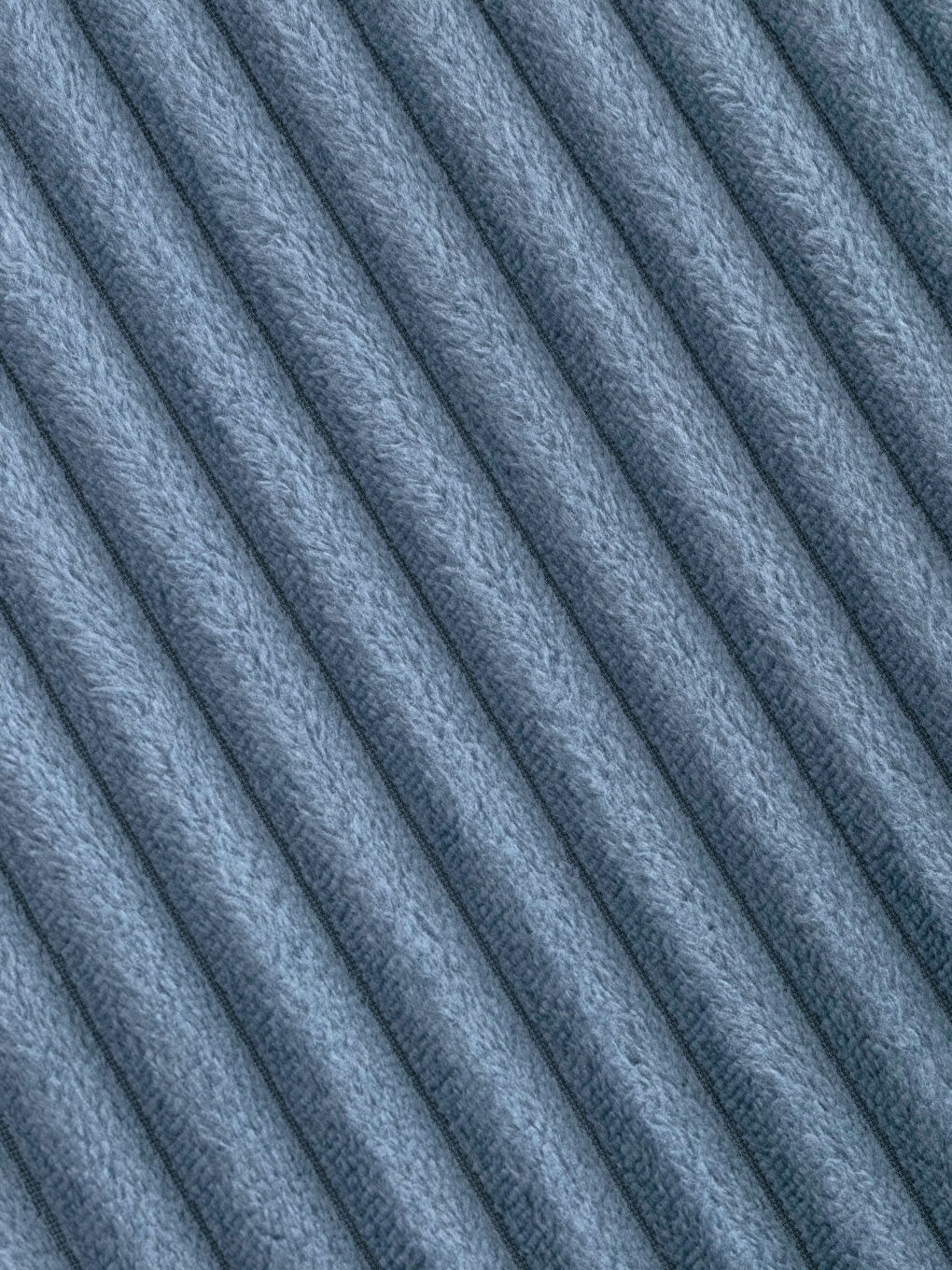 Mavi Battal Boy Yumuşak Dokulu Çift Kişilik Battaniye 220x240 cm-2