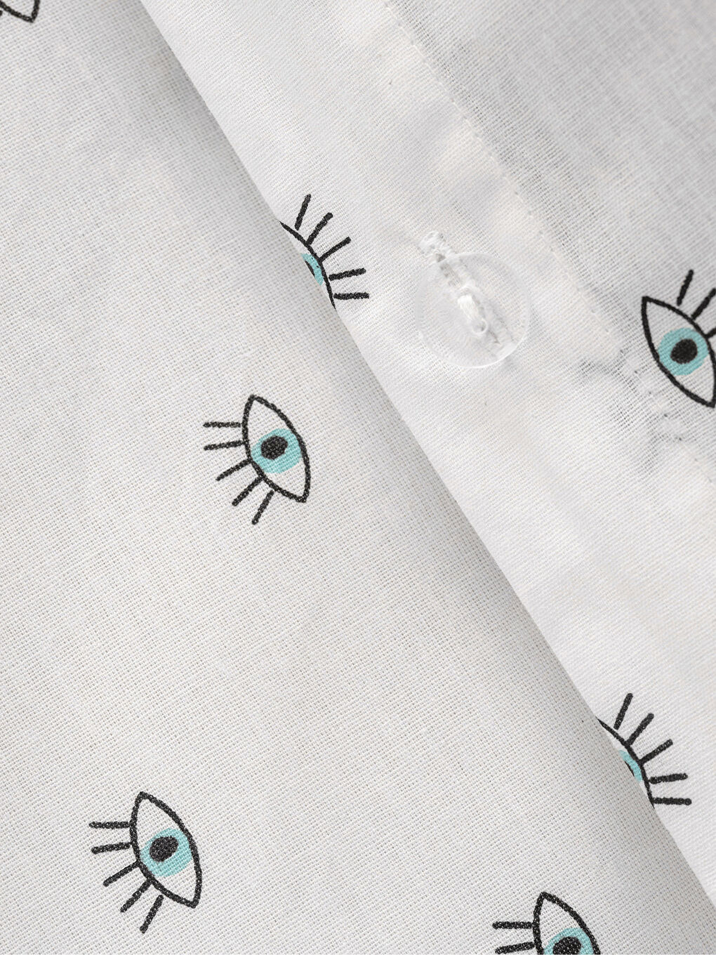 طقم غطاء لحاف مزدوج قطن مطبوع بعين-5