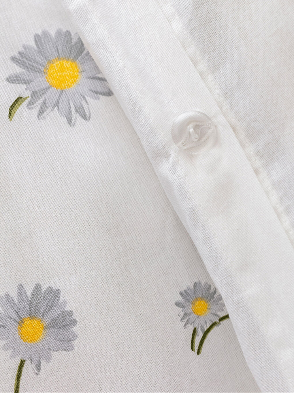 Floral Pattern Woven Double Duvet Cover Set-5