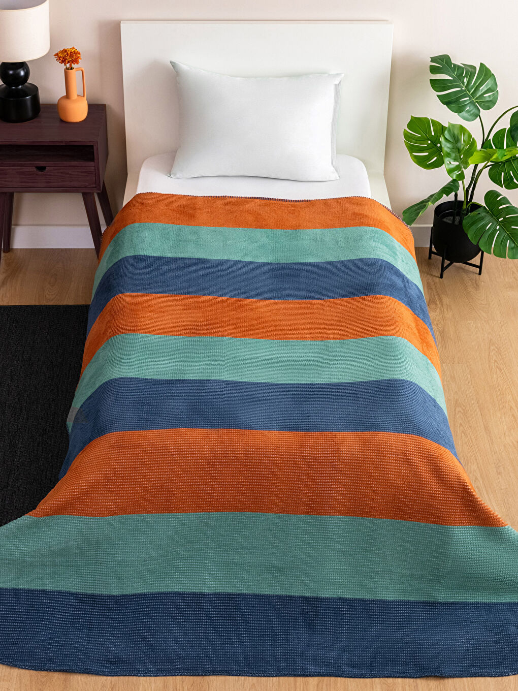 بطانية أطفال قطن بلوك ألوان 150x200 سم-1