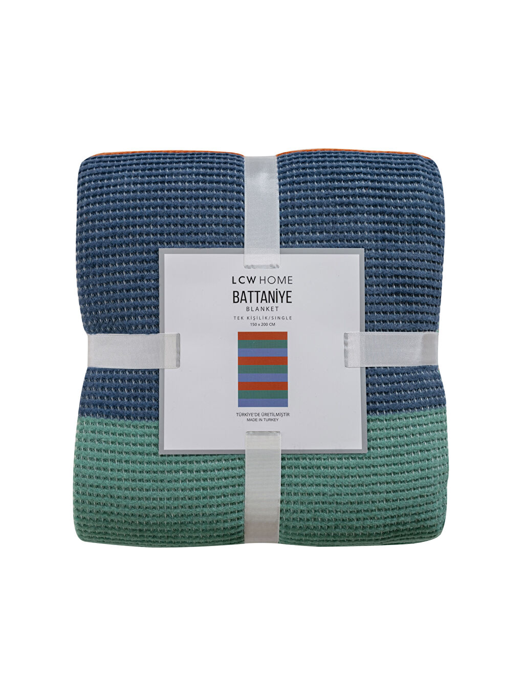 بطانية أطفال قطن بلوك ألوان 150x200 سم-3