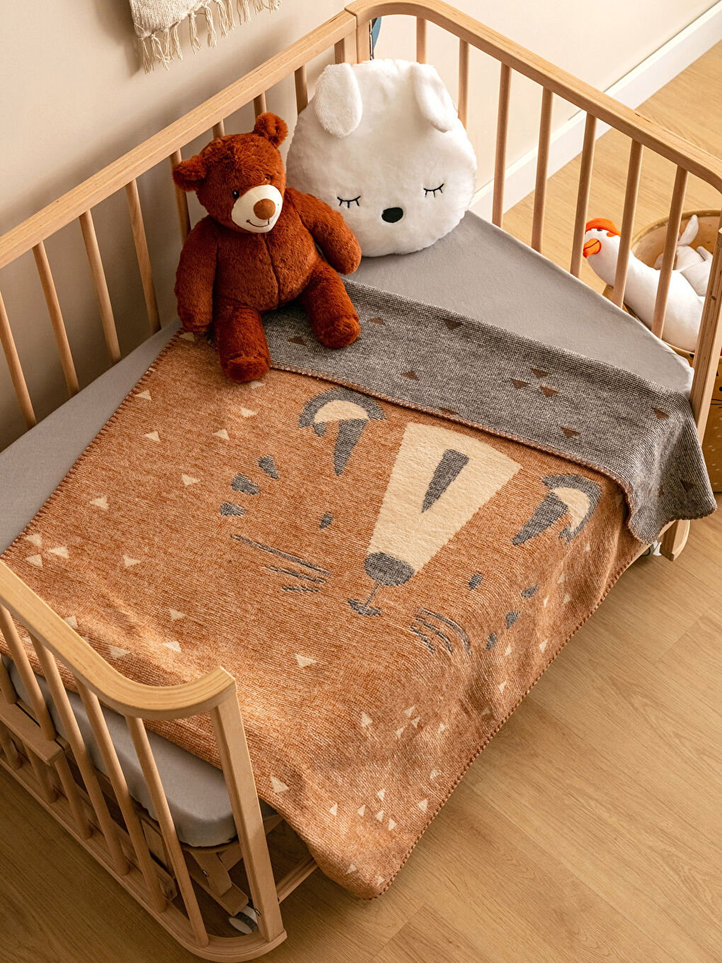 بطانية طفل مطبوعة 100x120 سم-1