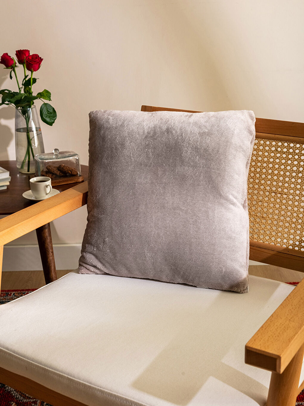 Regular Wellsoft Filled Throw Pillow 45x45 Cm