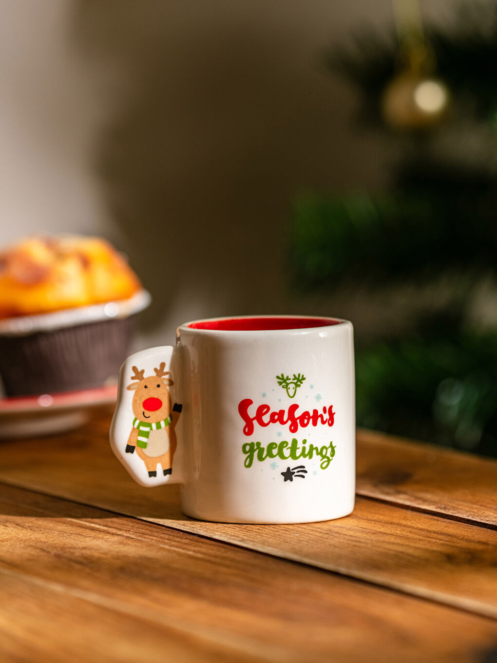 Коледна тематична чаша за кафе 100 мл