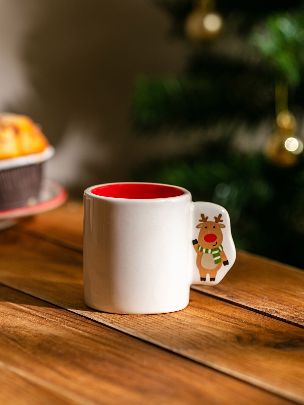 Коледна тематична чаша за кафе 100 мл-1