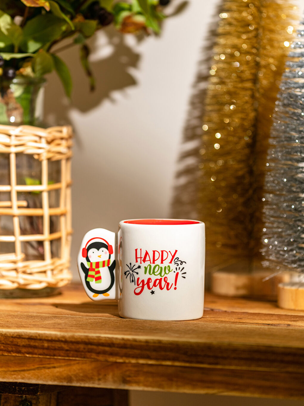 Коледна тематична чаша за кафе 100 мл-2