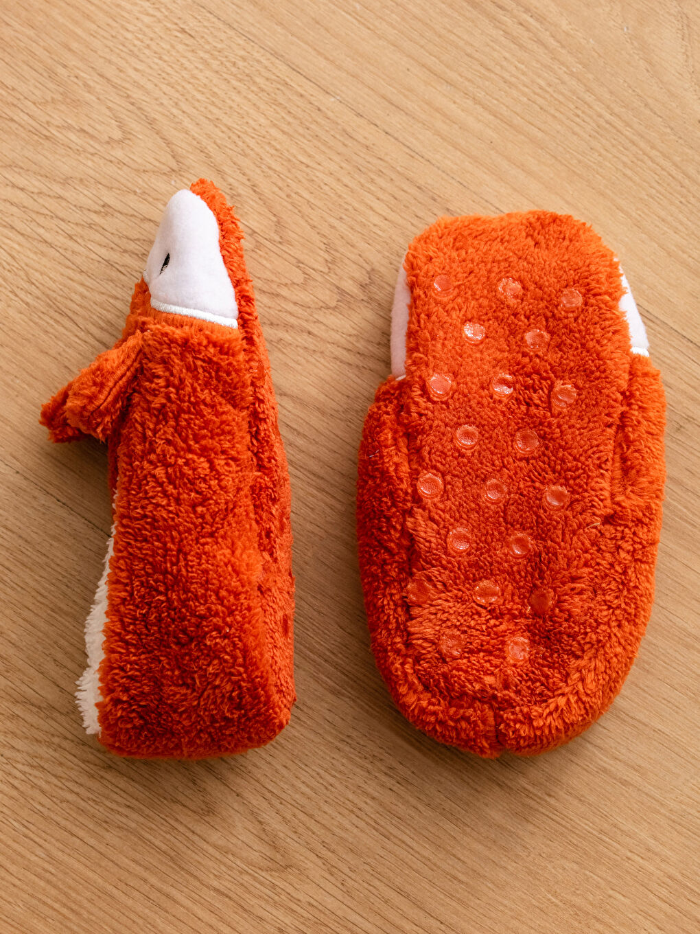 LCW HOME 3D Applique Detailed Kids House Slippers -W2BM34Z4-HAV
