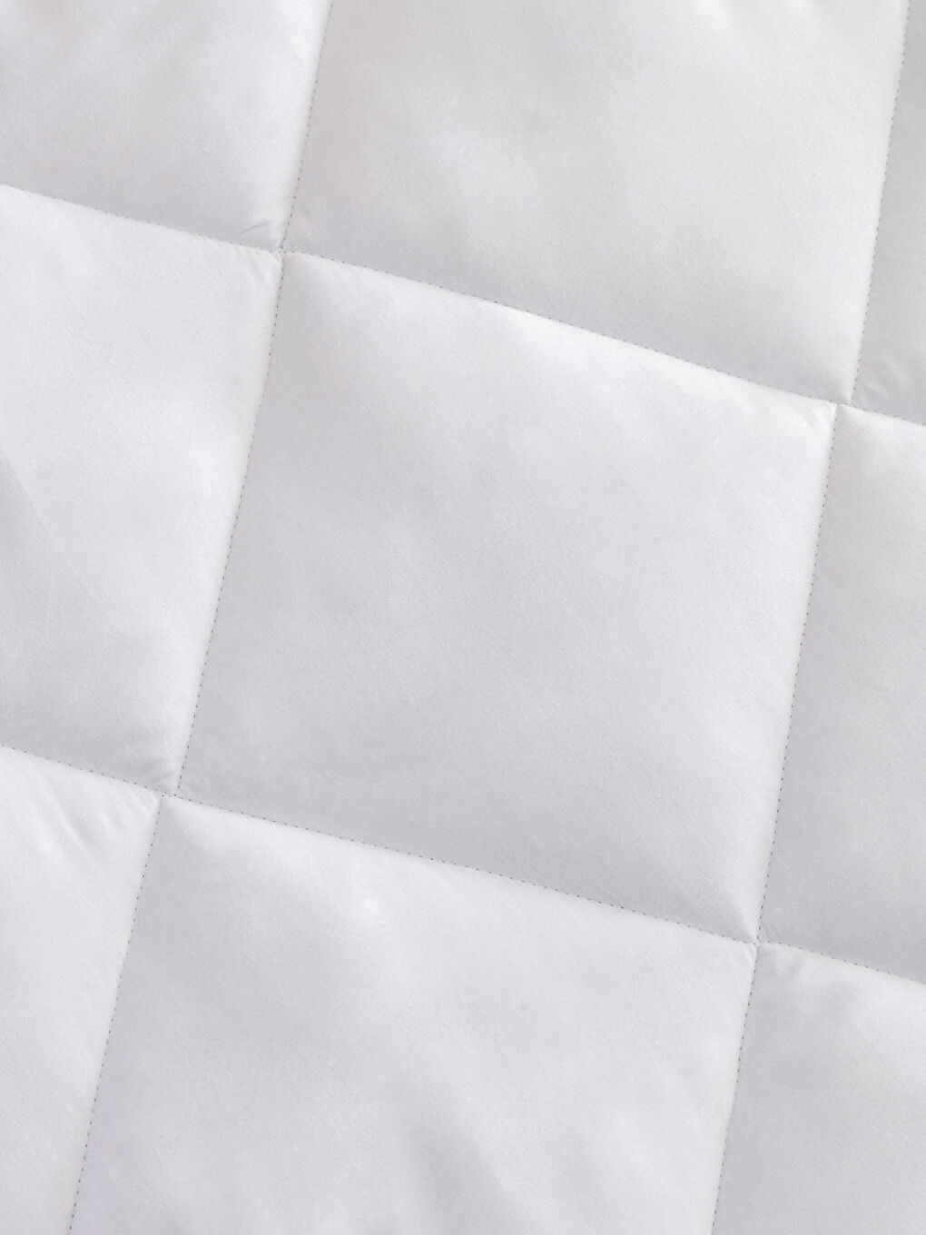 Beyaz Kendinden Desenli Çift Kişilik Yorgan 195x215 cm-3