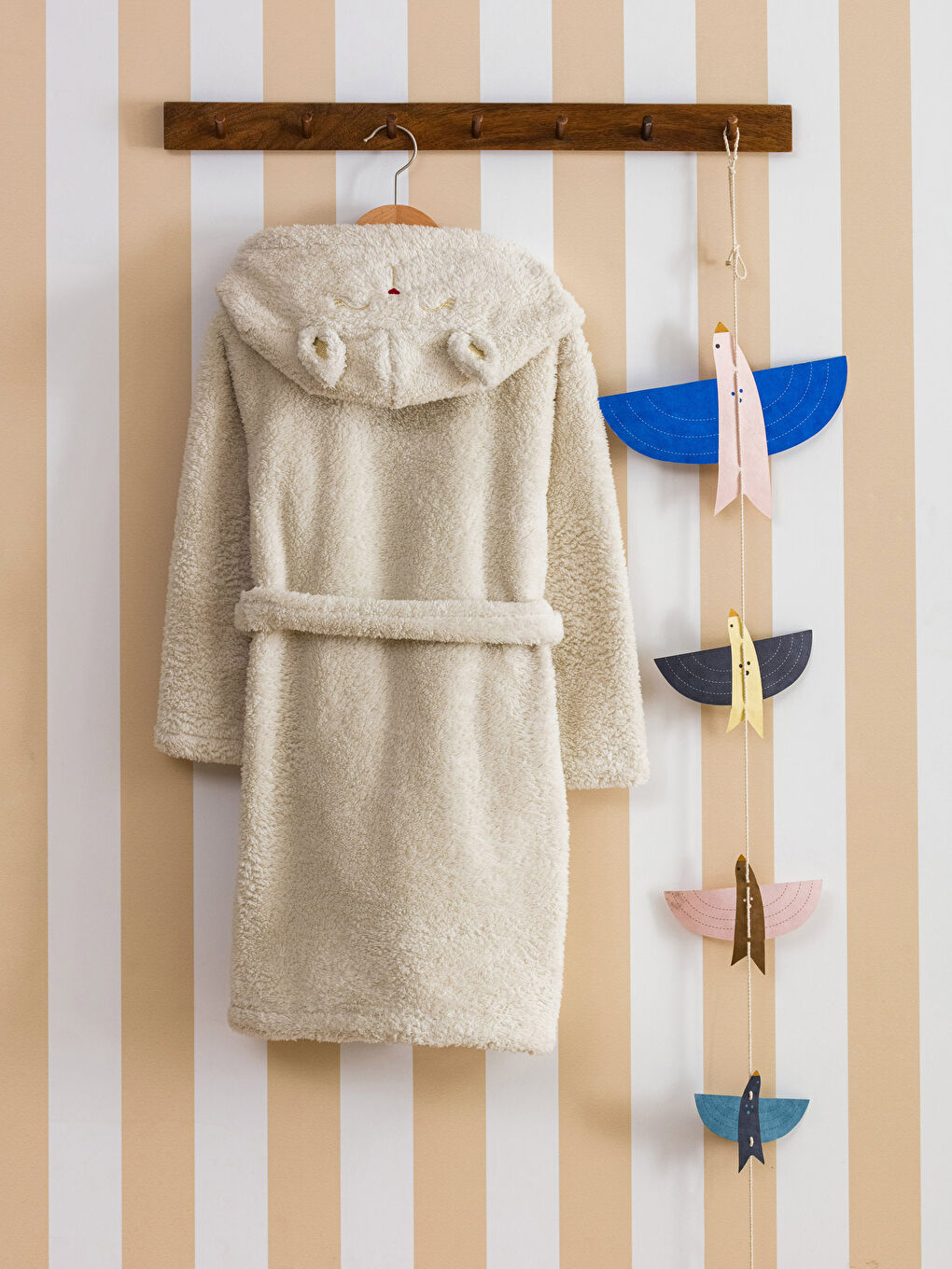 Uzun Kollu Wellsoft Erkek Çocuk Sabahlık-5