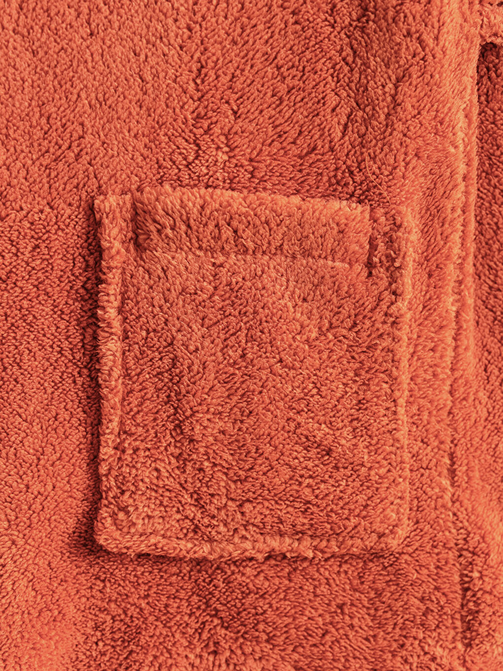 Robe de chambre garçon en velours doux à manches longues-7