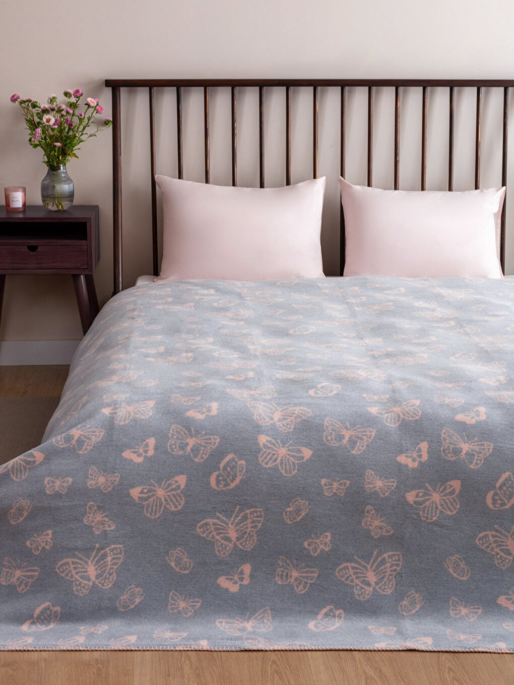 بطانية مزدوجة منقوشة 200x220 سم