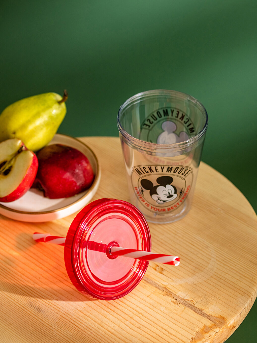 Karışık Mickey Mouse Lisanslı Pipetli Bardak 450 ml-2