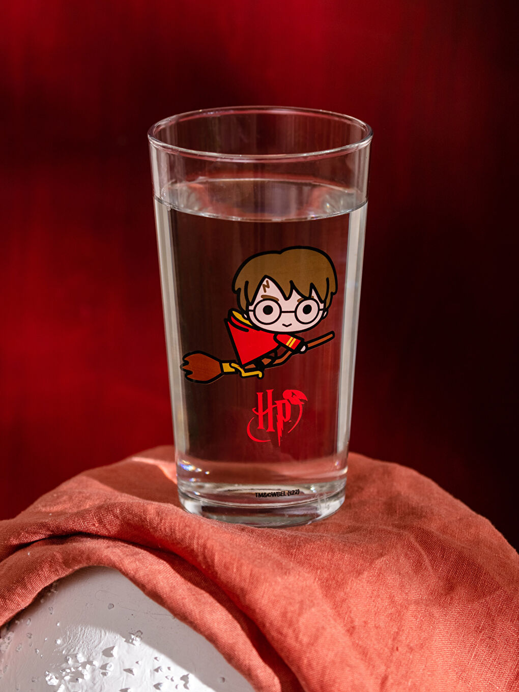 Karışık Harry Potter Lisanslı Cam Su Bardağı 570 ml